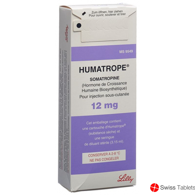 Humatrope Trockensubstanz 12mg C Solv Ampullen buy online