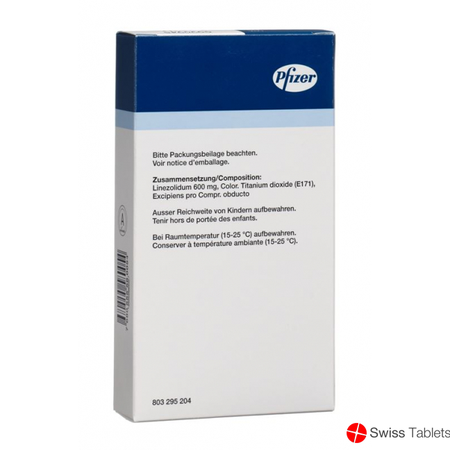 Zyvoxid Filmtabletten 600mg 10 Stück buy online