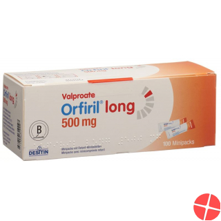 Orfiril Long Minipacks 500mg 100 Stück