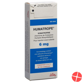 Humatrope Trockensubstanz 6mg C Solv Ampullen