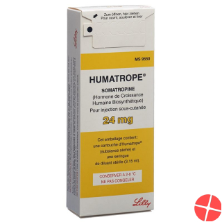 Humatrope Trockensubstanz 24mg C Solv Ampullen