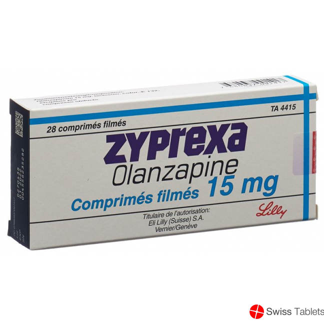 Zyprexa Filmtabletten 15mg 28 Stück buy online
