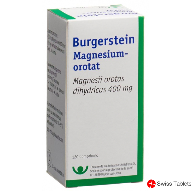 Burgerstein Magnesiumorotat tablets Ds 120 pieces buy online