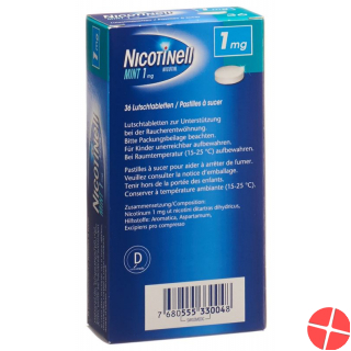 Nicotinell 1mg 36 Lutschtabletten