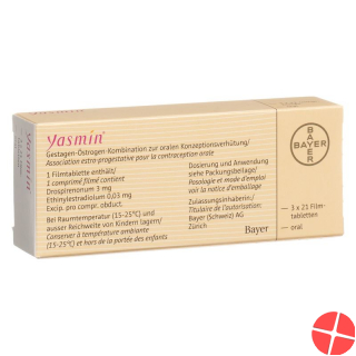Yasmin 3x21 Filmtabletten