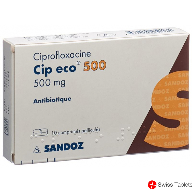 Cip Eco Filmtabletten 500mg 10 Stück buy online
