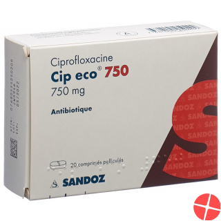 Cip Eco Filmtabletten 750mg 20 Stück