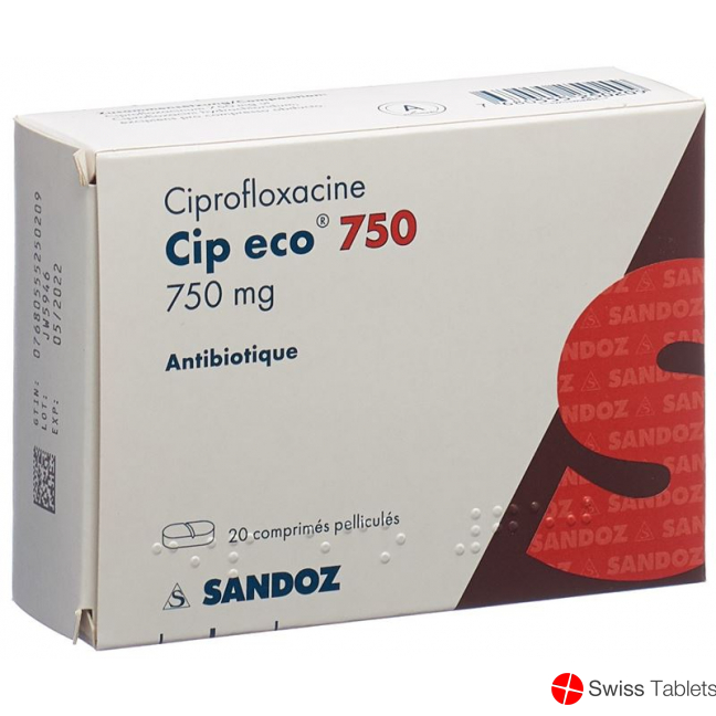 Cip Eco Filmtabletten 750mg 20 Stück buy online