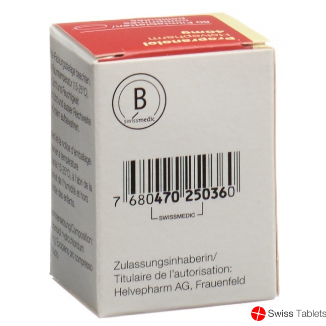Propranolol Zentiva Filmtabletten 40mg Dose 60 Stück buy online
