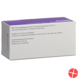 Allopurinol Zentiva Tabletten 300mg 100 Stück