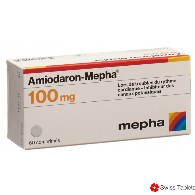 Amiodaron Mepha Tabletten 100mg 60 Stück buy online Amiodaron Mepha Tabletten 100mg 60 Stück buy online