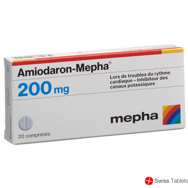 Amiodaron Mepha Tabletten 200mg 20 Stück buy online Amiodaron Mepha Tabletten 200mg 20 Stück buy online