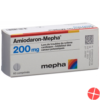 Amiodaron Mepha Tabletten 200mg 60 Stück