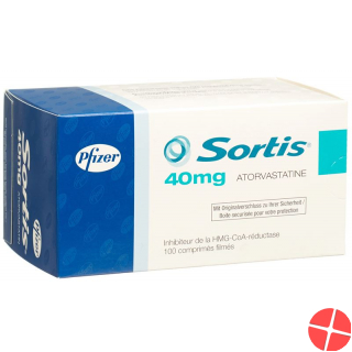 Sortis 40 Filmtabletten 40mg 100 Stück