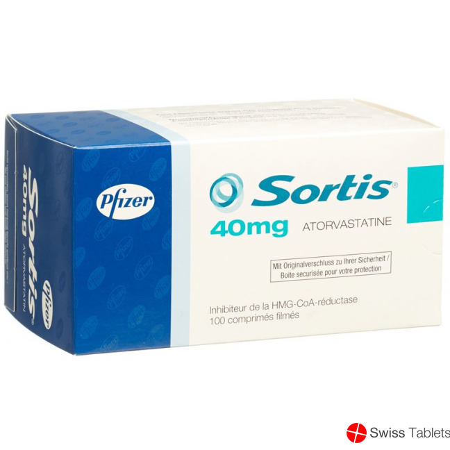 Sortis 40 Filmtabletten 40mg 100 Stück buy online