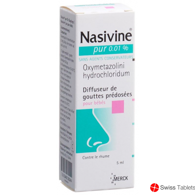 Nasivin Pur Dosiertropfer 0.01% 5ml buy online