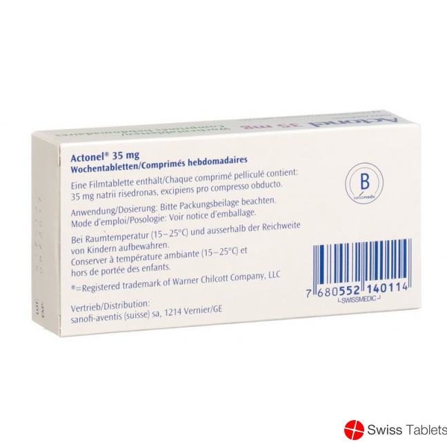 Actonel Wochentablette 35mg 12 Stück buy online