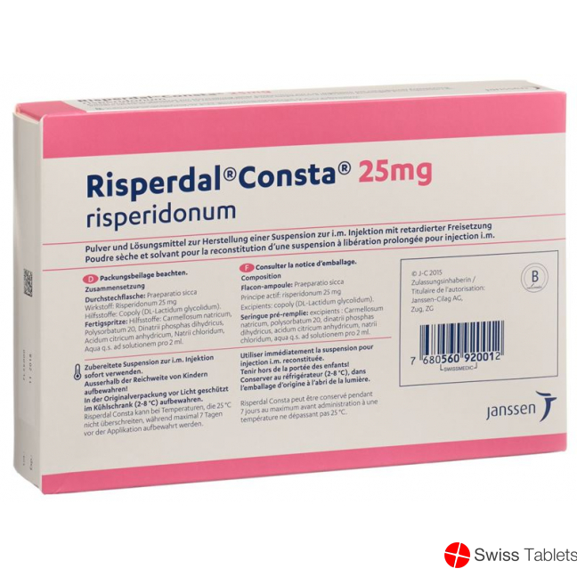 Risperdal Consta Injektionssuspension 25mg Injektionskit buy online