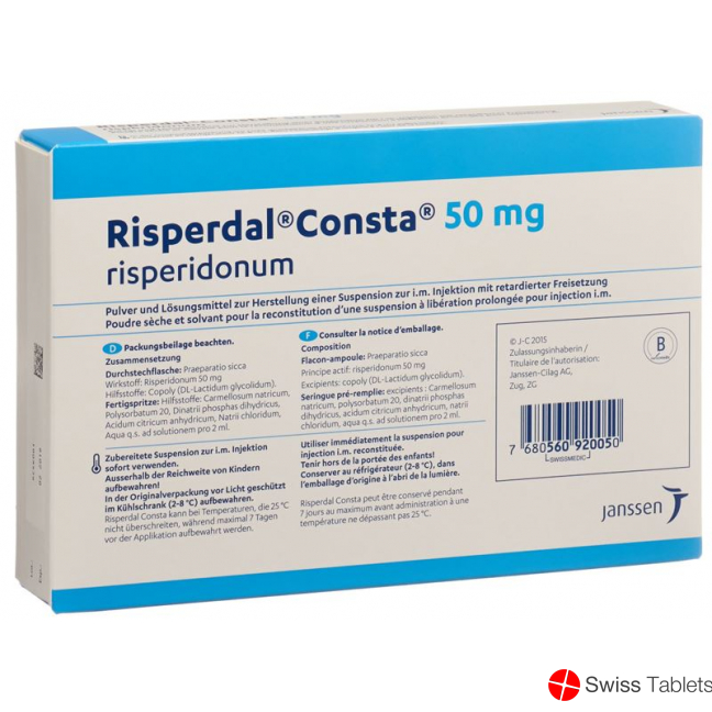 Risperdal Consta Injektionssuspension 50mg Injektionskit buy online