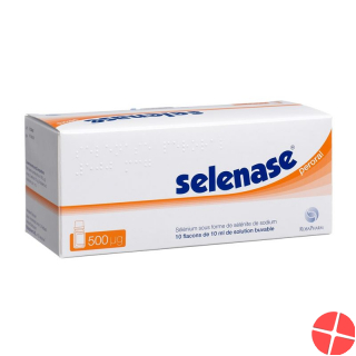Selenase Peroral Lösung 500mcg 10 Flasche 10ml