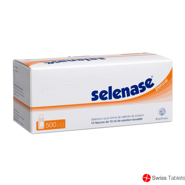 Selenase Peroral Lösung 500mcg 10 Flasche 10ml buy online