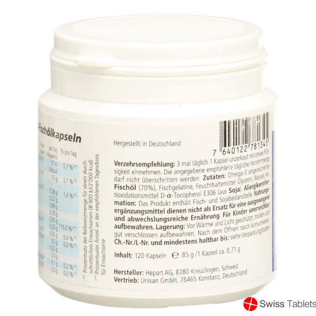 Provisan Omega-3 Fischölkapseln 120 Stück buy online