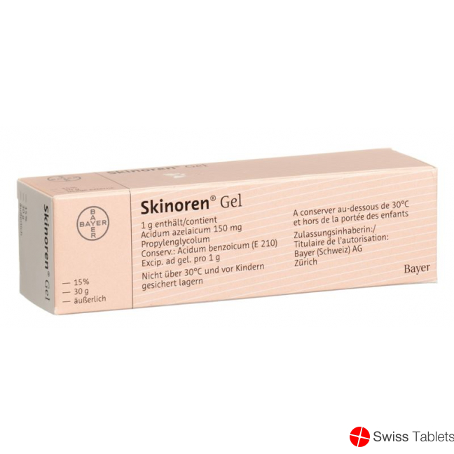 Skinoren Gel Tube 30g buy online