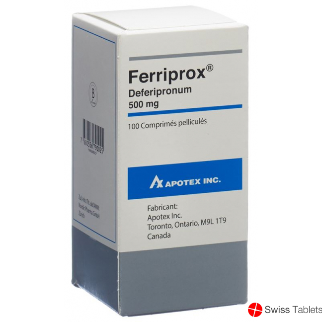 Ferriprox Filmtabletten 500mg 100 Stück buy online