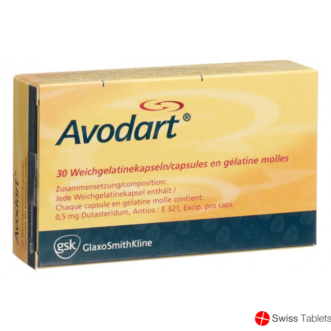 Avodart Kapseln 0.5mg 30 Stück buy online