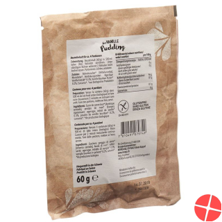 Morga Bio Pudding Vanille Curcuma Beutel 60g