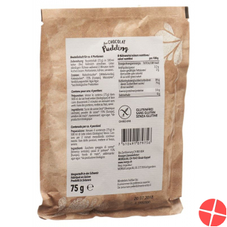 Morga Bio Pudding Chocolat Beutel 75g