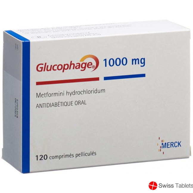 Glucophage 1000 Filmtabletten 1000mg 120 Stück buy online