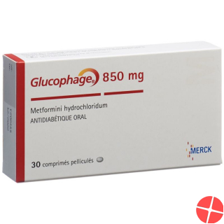 Glucophage Filmtabletten 850mg 30 Stück