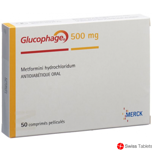 Glucophage 500 Filmtabletten 500mg 50 Stück buy online