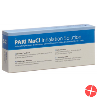 Pari NaCl Inhalationslösung 20 Ampullen 2.5ml
