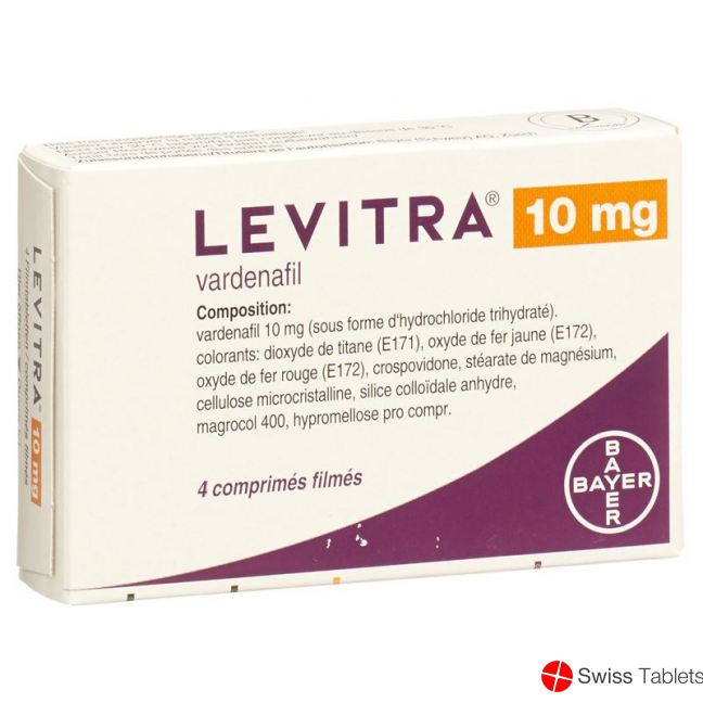 Levitra Filmtabletten 10mg 4 Stück buy online
