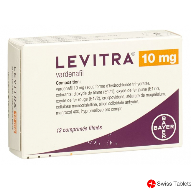 Levitra 10mg 12 Filmtabletten buy online