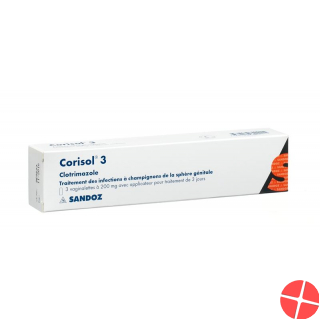 Corisol 200mg 3 Vaginaltabletten