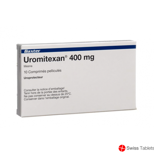 Uromitexan Filmtabletten 400mg 10 Stück buy online