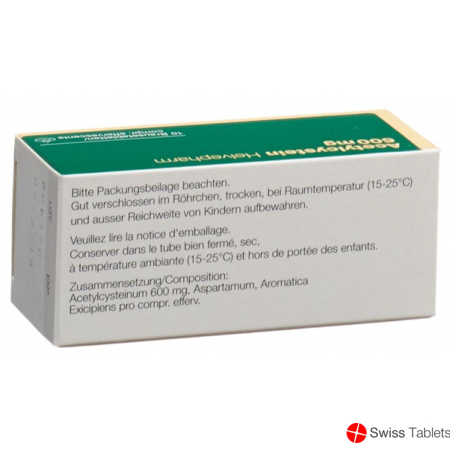 Acetylcystein 600mg 10 Brausetabletten buy online