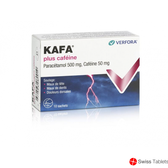 Kafa Plus Koffein Pulver Beutel 10 Stück buy online