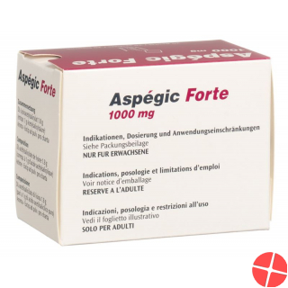 Aspegic 1000mg 20 Beutel