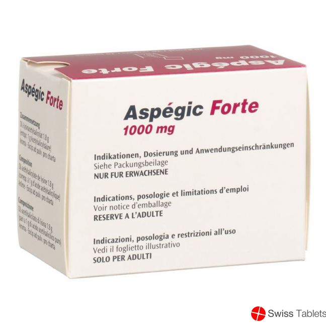 Aspegic 1000mg 20 Beutel buy online