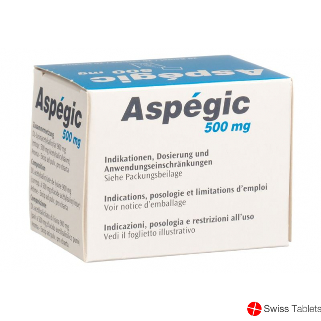 Aspegic 500mg 20 Beutel buy online