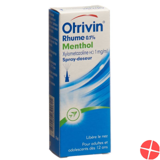 Otrivin Schnupfen Dosierspray 0.1% mit Menthol 10ml