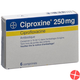Ciproxin Lacktabletten 250mg 6 Stück