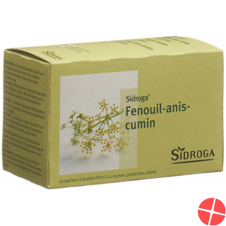 Sidroga Fennel Aniseed Caraway Tea 20 bags