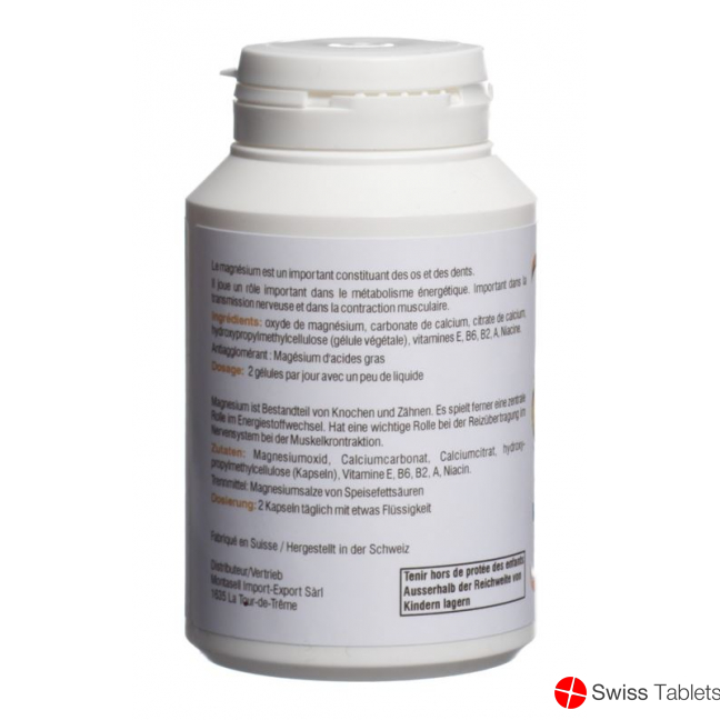 Soleil Vie Magnesium Calcium + Vit Kapseln 100 Stück buy online