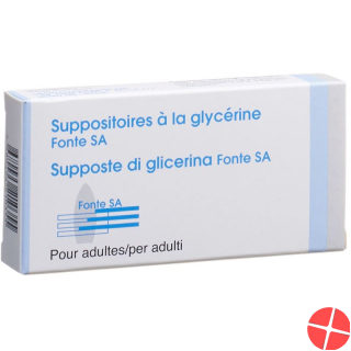 Glycerinzäpfchen Fonte für Erwachsene 18 Stück