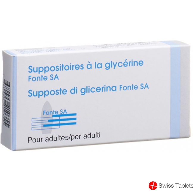 Glycerinzäpfchen Fonte für Erwachsene 18 Stück buy online